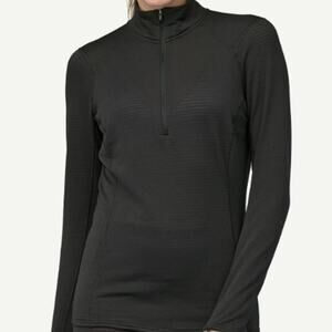 PATAGONIA Women's Capilene® Thermal Weight Zip-Neck Pullover Top XL Fair Trade
